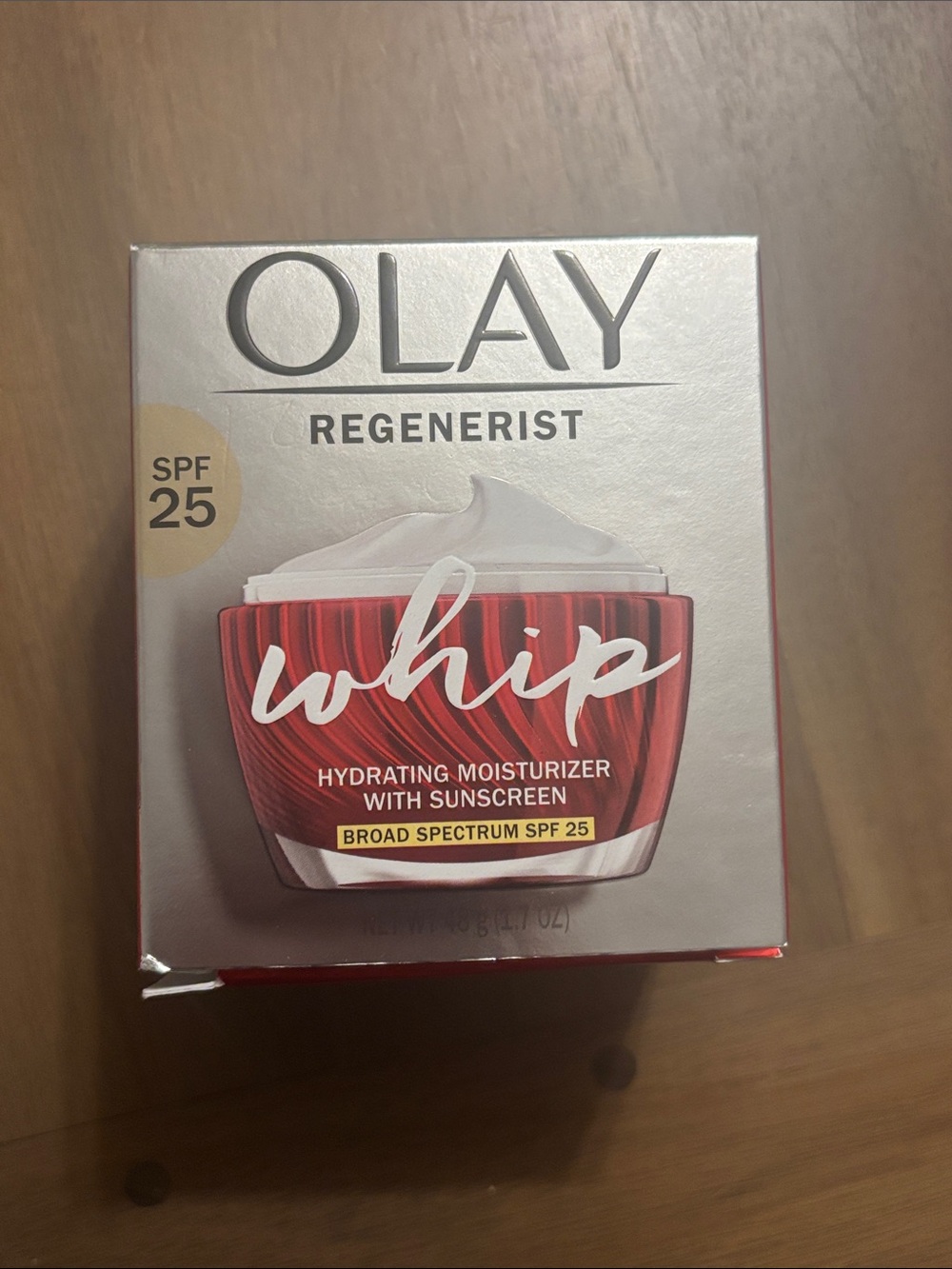 OLAY Regenerist Whip Moisturizer with SPF — Red & White Packaging